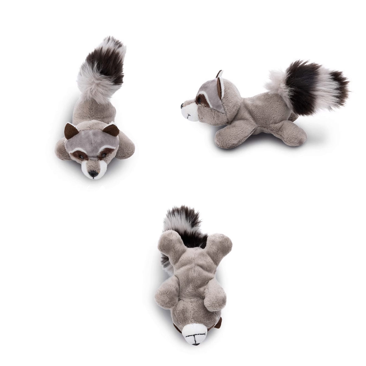 NICI Raccoon/Arctic Fox Fridge Magnet 4.7in/12cm