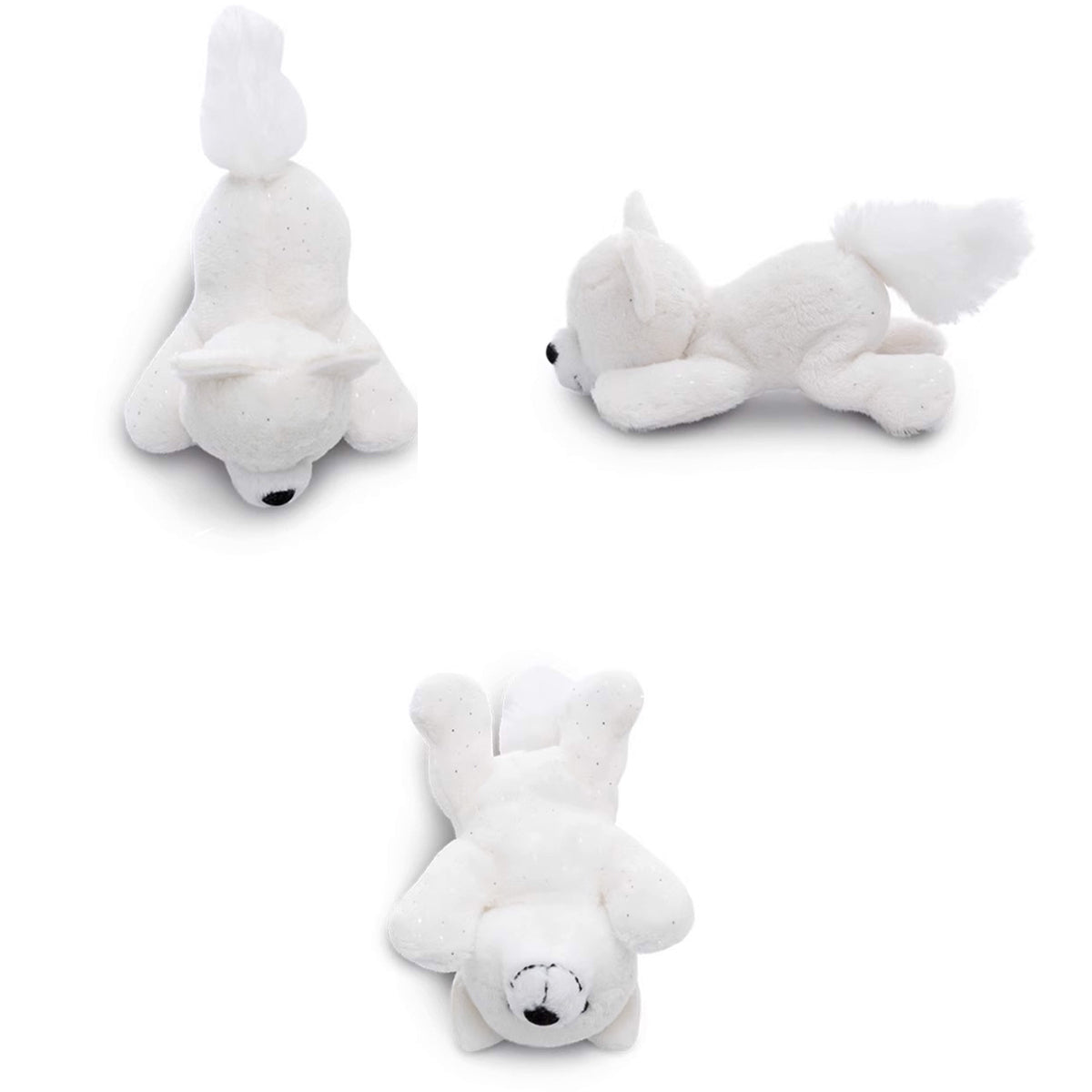 NICI Raccoon/Arctic Fox Fridge Magnet 4.7in/12cm