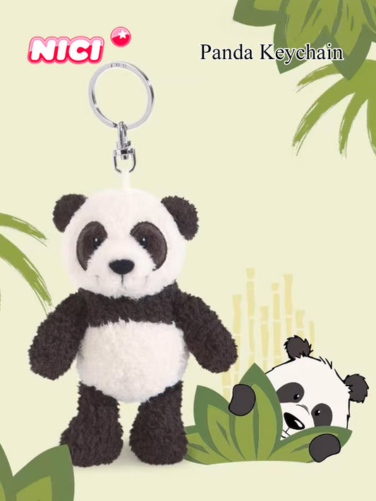 NICI Panda Keychain 4in/10cm