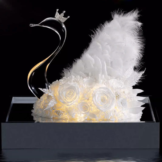 Celestial Swan Elegance 16in/41cm