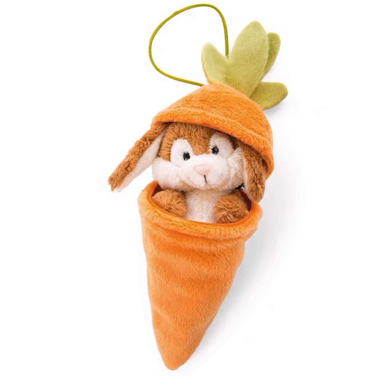 NICI Carrot Bunny Charm 6in/15cm