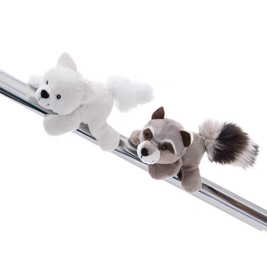 NICI Raccoon/Arctic Fox  Fridge Magnet 4.7in/12cm