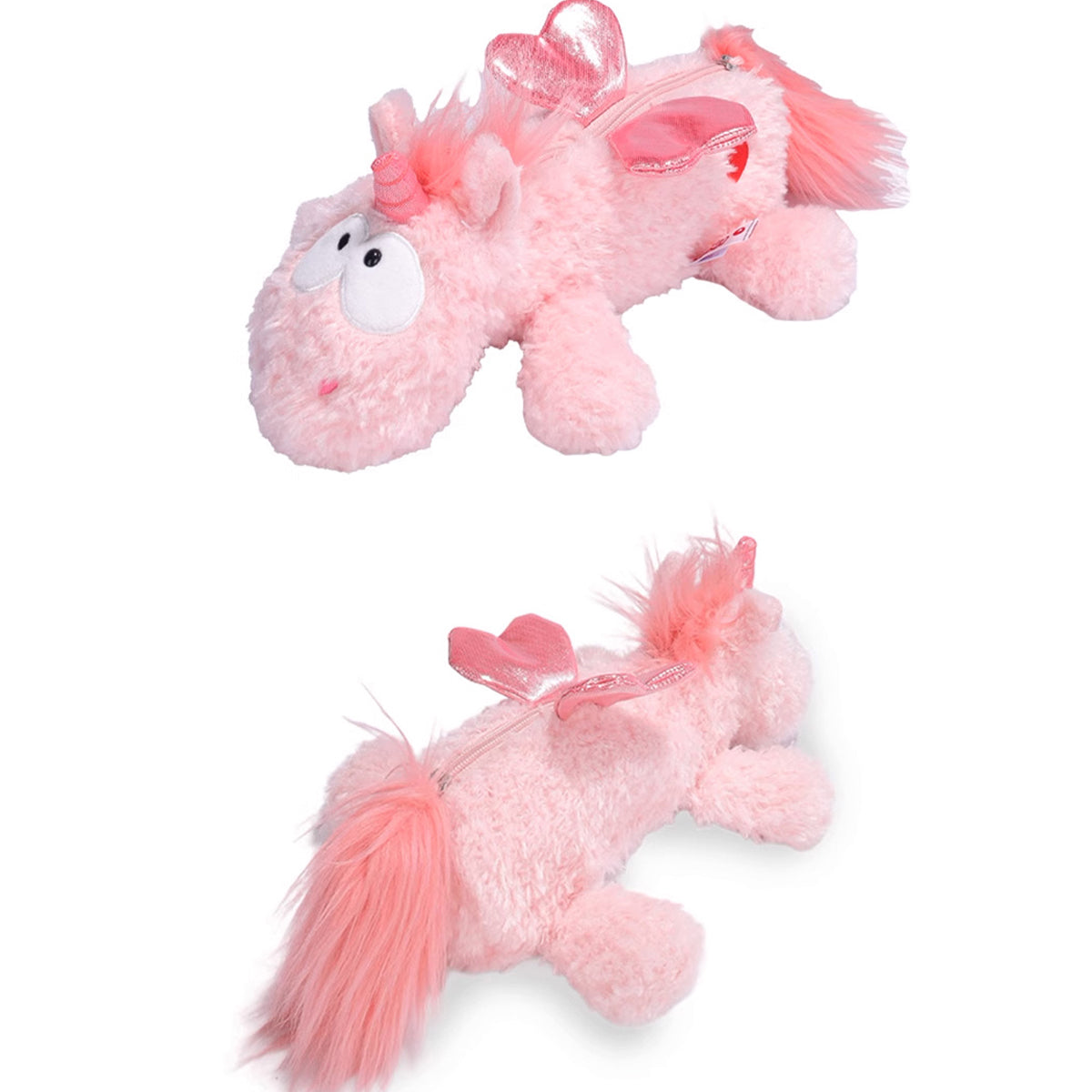 NICI Merry Heart Pouch 11in/28cm