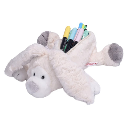 NICI Snow Rabbit Pouch 11in/28cm