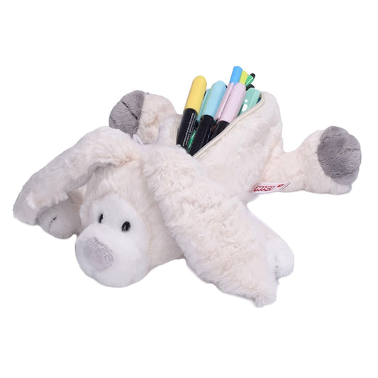 NICI Snow Rabbit Pouch 11in/28cm