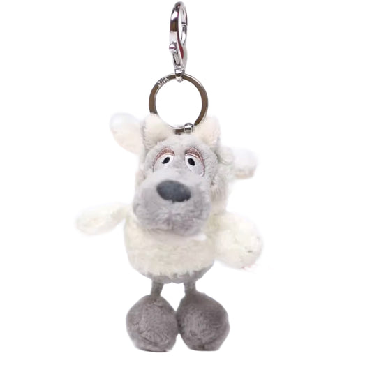 NICI Wolf Ulvy Keychain 4in/10cm