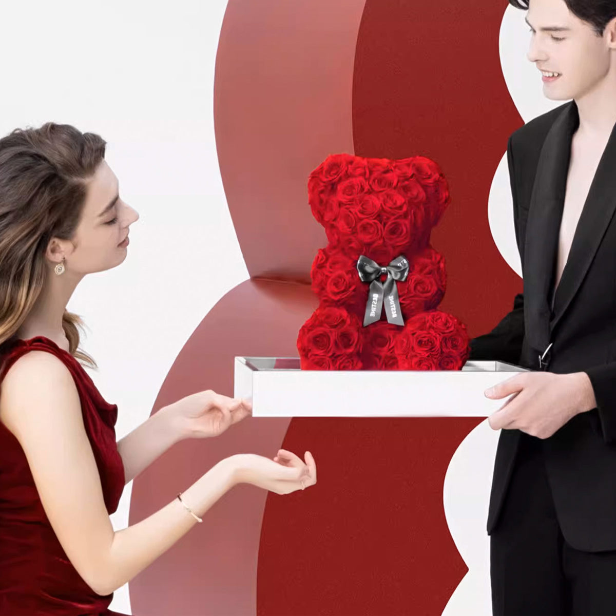 EternaLuxe Rose Bear