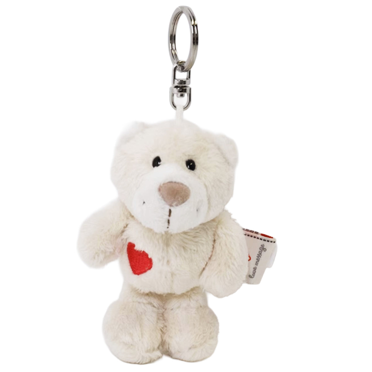 NICI Love Bear Keychain 4in/10cm