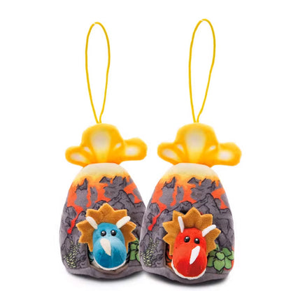 NICI Volcano Triceratops Charm 4.7in/12cm