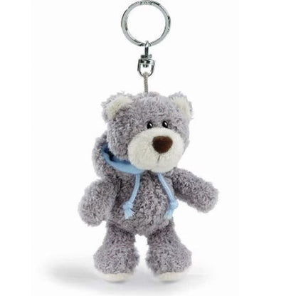 NICI Winter Bear Keychain 4in/10cm