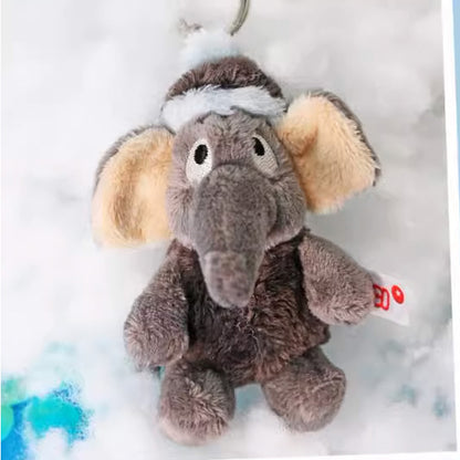 NICI Elephant Amadou Keychain 4in/10cm