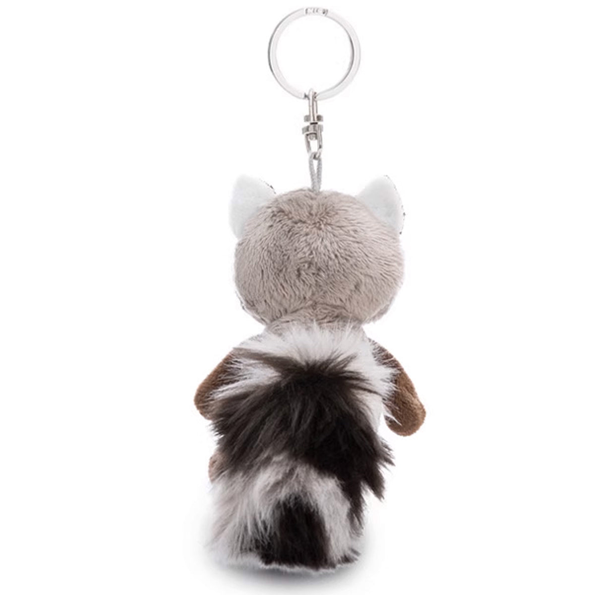 NICI Raccoon Lenno Keychain 4in/10cm