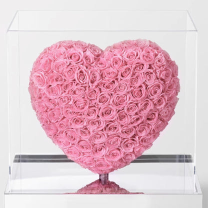 Eternal Heart of Roses 16in/41cm