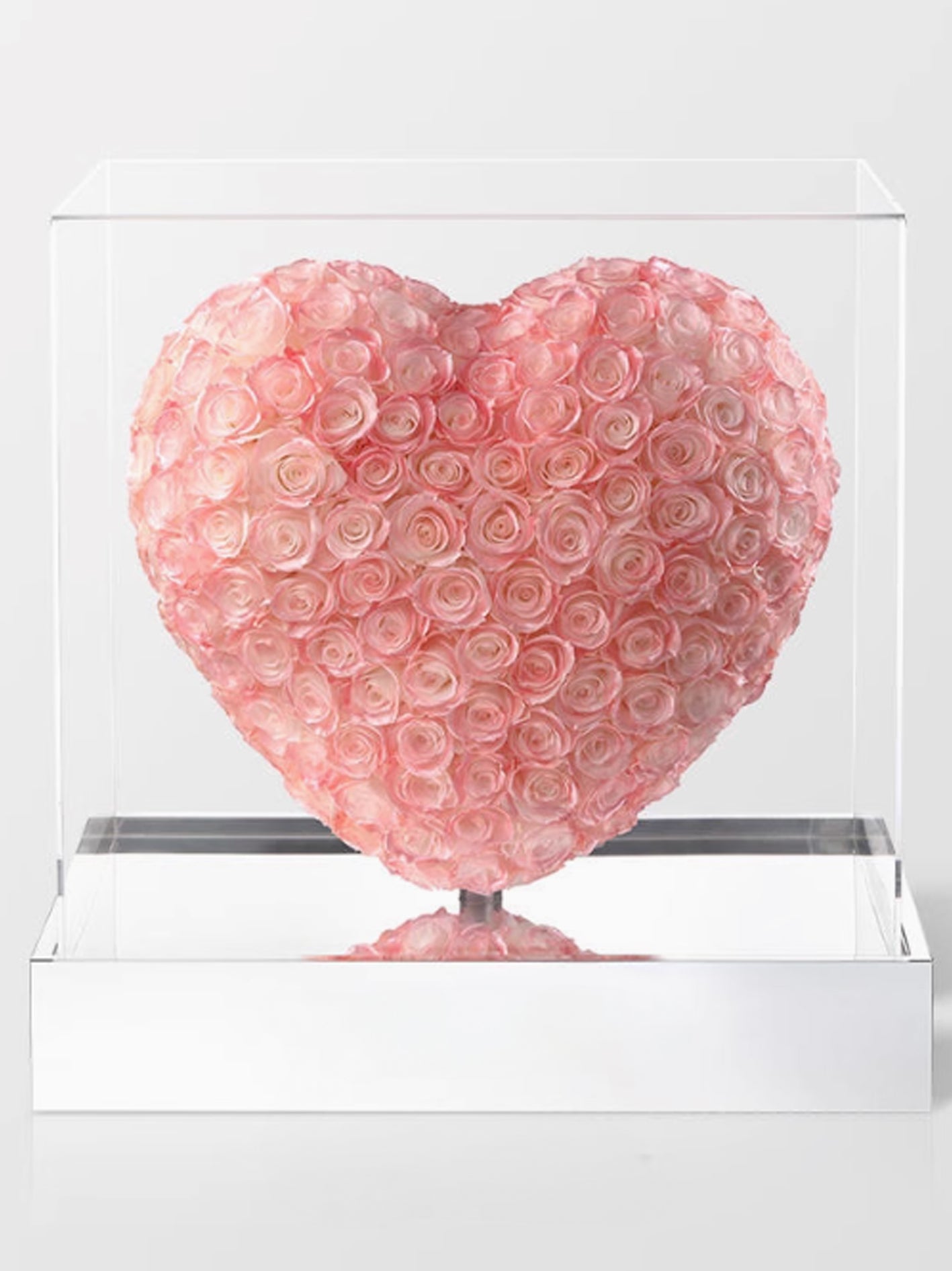 Eternal Heart of Roses 16in/41cm