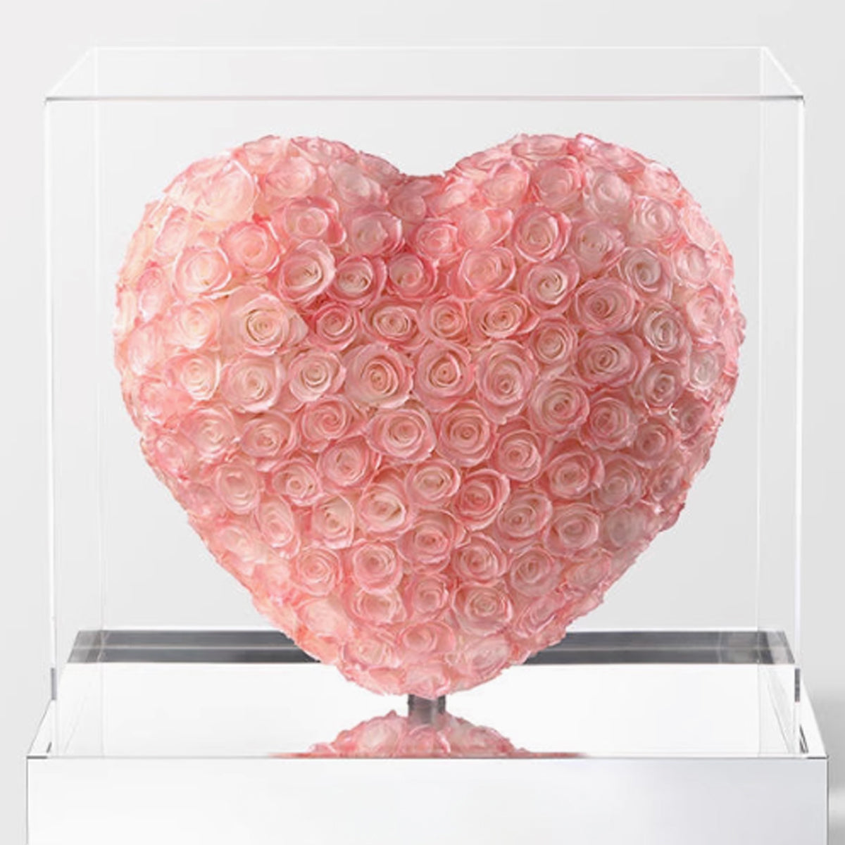 Eternal Heart of Roses 16in/41cm