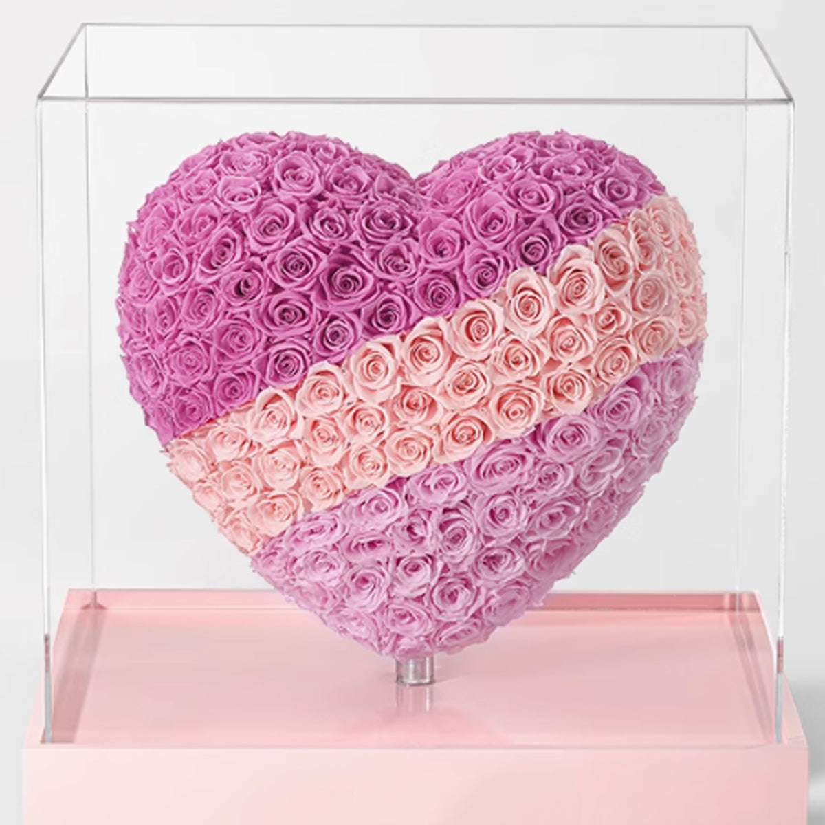 Eternal Heart of Roses 16in/41cm