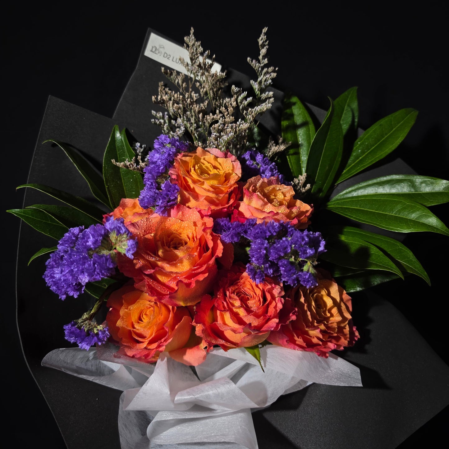 Golden Hour – Signature Rose Bouquet