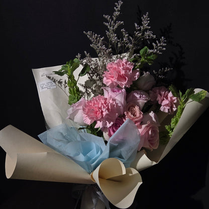 Gentle Embrace – Carnation & Rose Bouquet