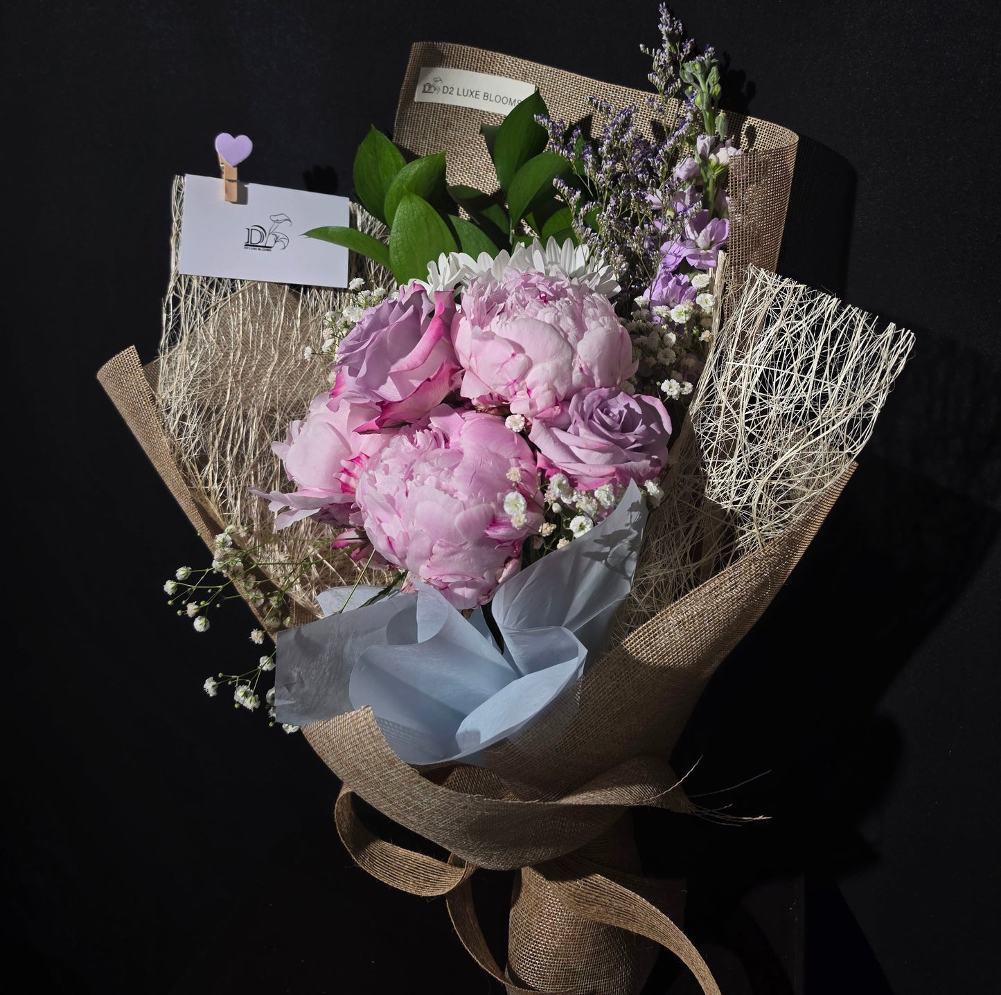 Peony Romance – Luxury Peony Bouquet