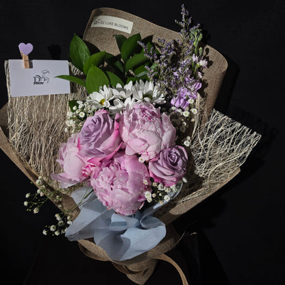 Peony Romance – Luxury Peony Bouquet