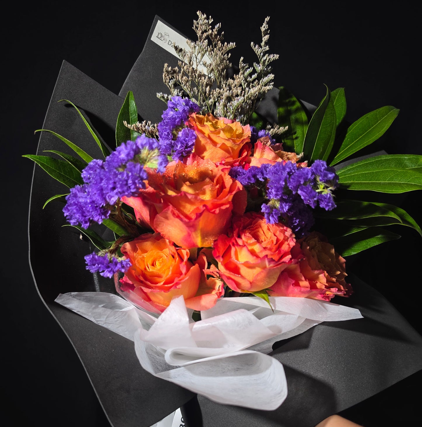 Golden Hour – Signature Rose Bouquet