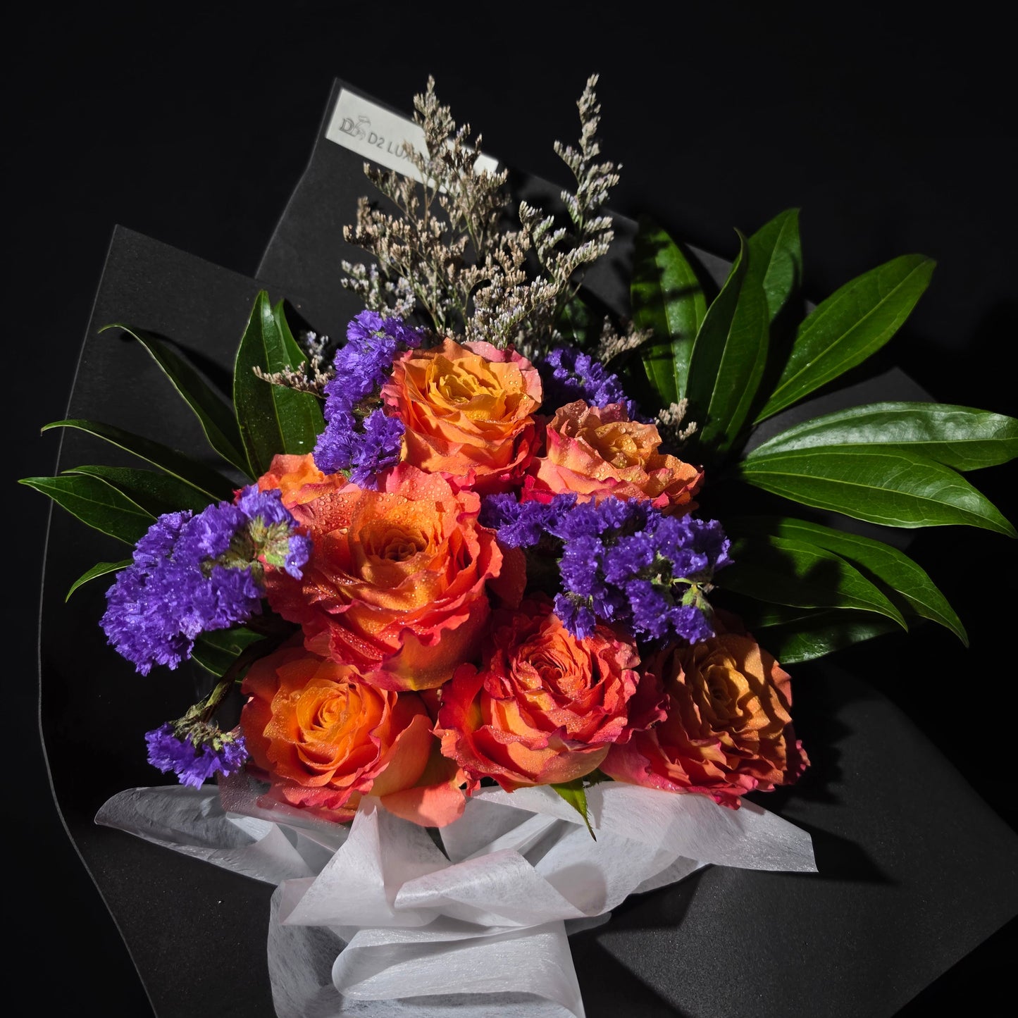 Golden Hour – Signature Rose Bouquet