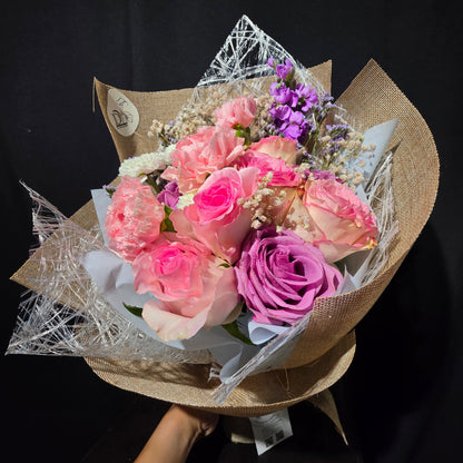 Enchanted Love – Luxury Rose Bouquet