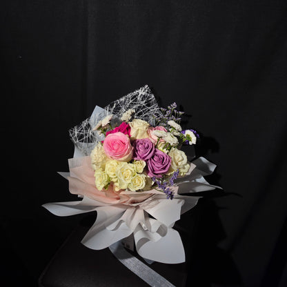 Sweet Harmony – Signature Mixed Rose Bouquet