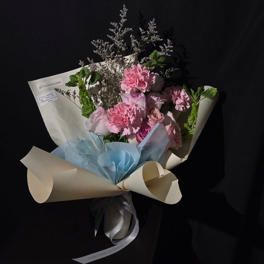 Gentle Embrace – Carnation & Rose Bouquet