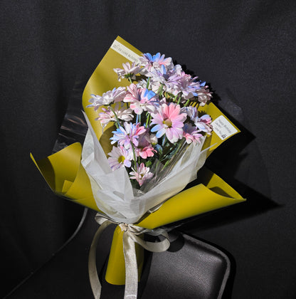 Colorful Meadow – Mixed Daisy Bouquet